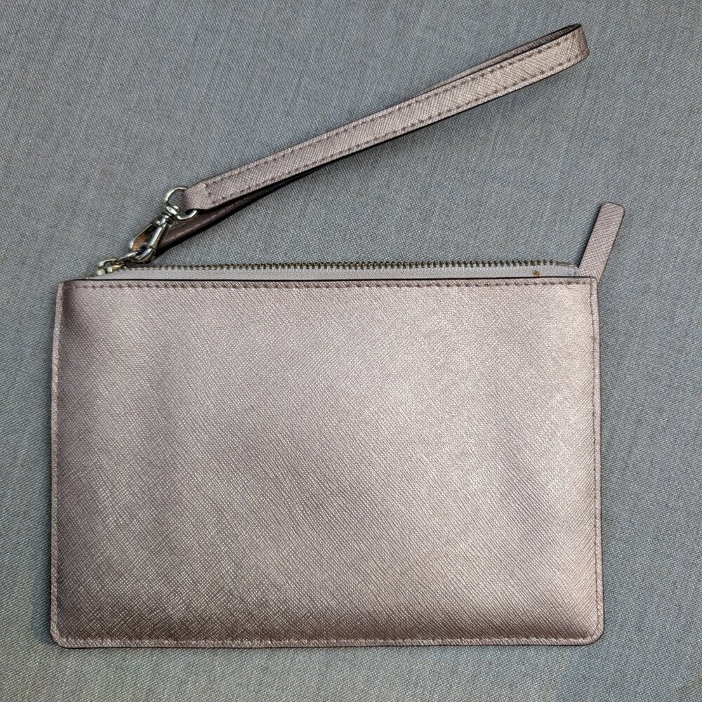 Kate Spade Metallic Rose Gold Wristlet - Picture 4 of 7